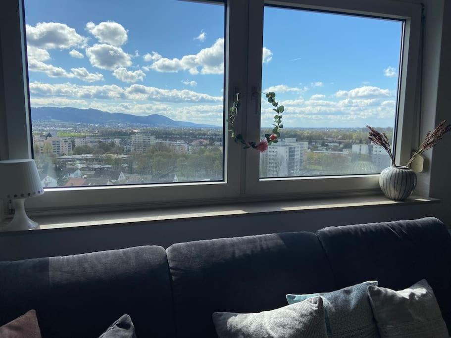 Tolle Wohnung Mit Panoramablick Weinheim Exterior foto
